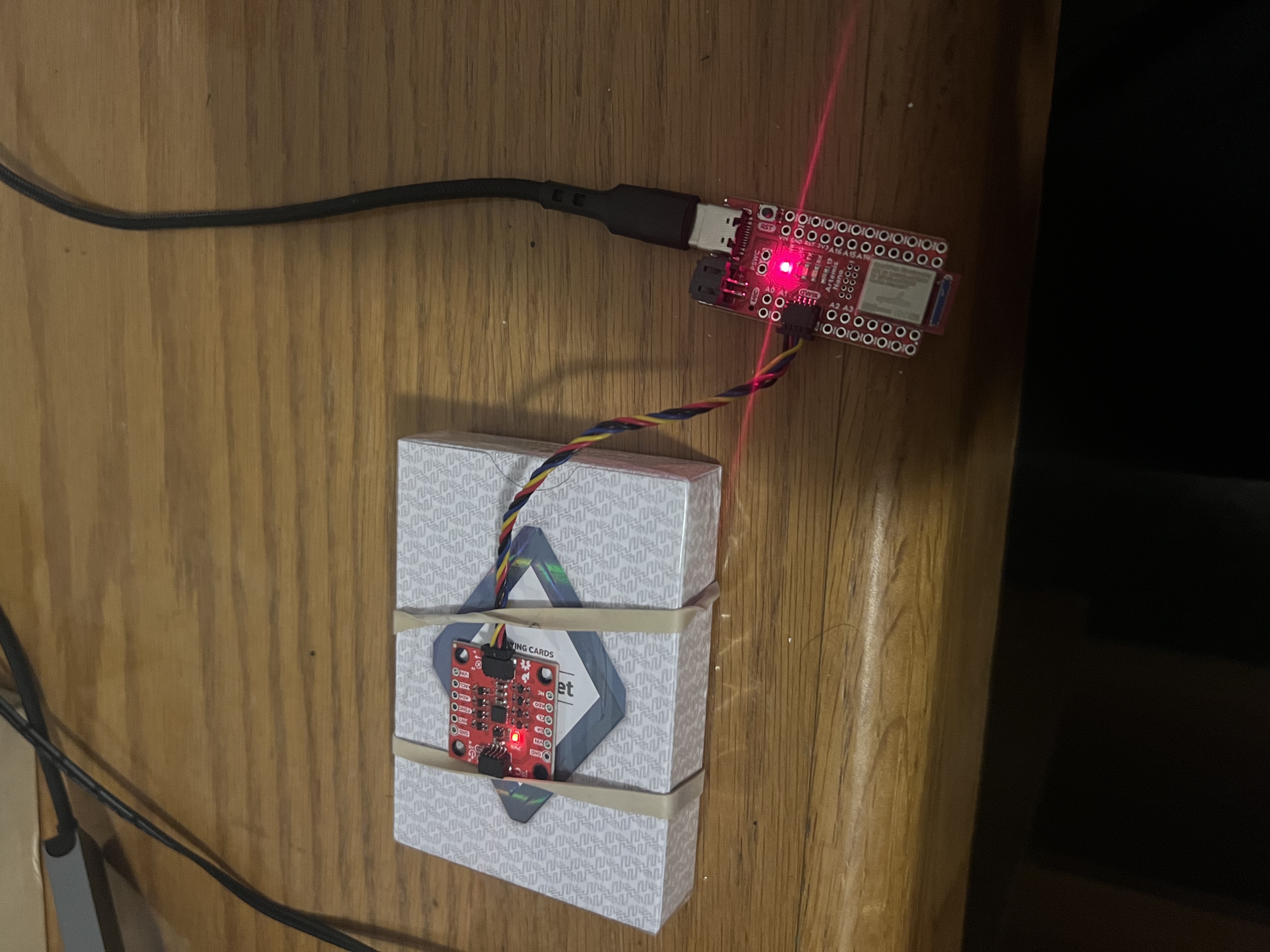 Artemis + IMU wiring